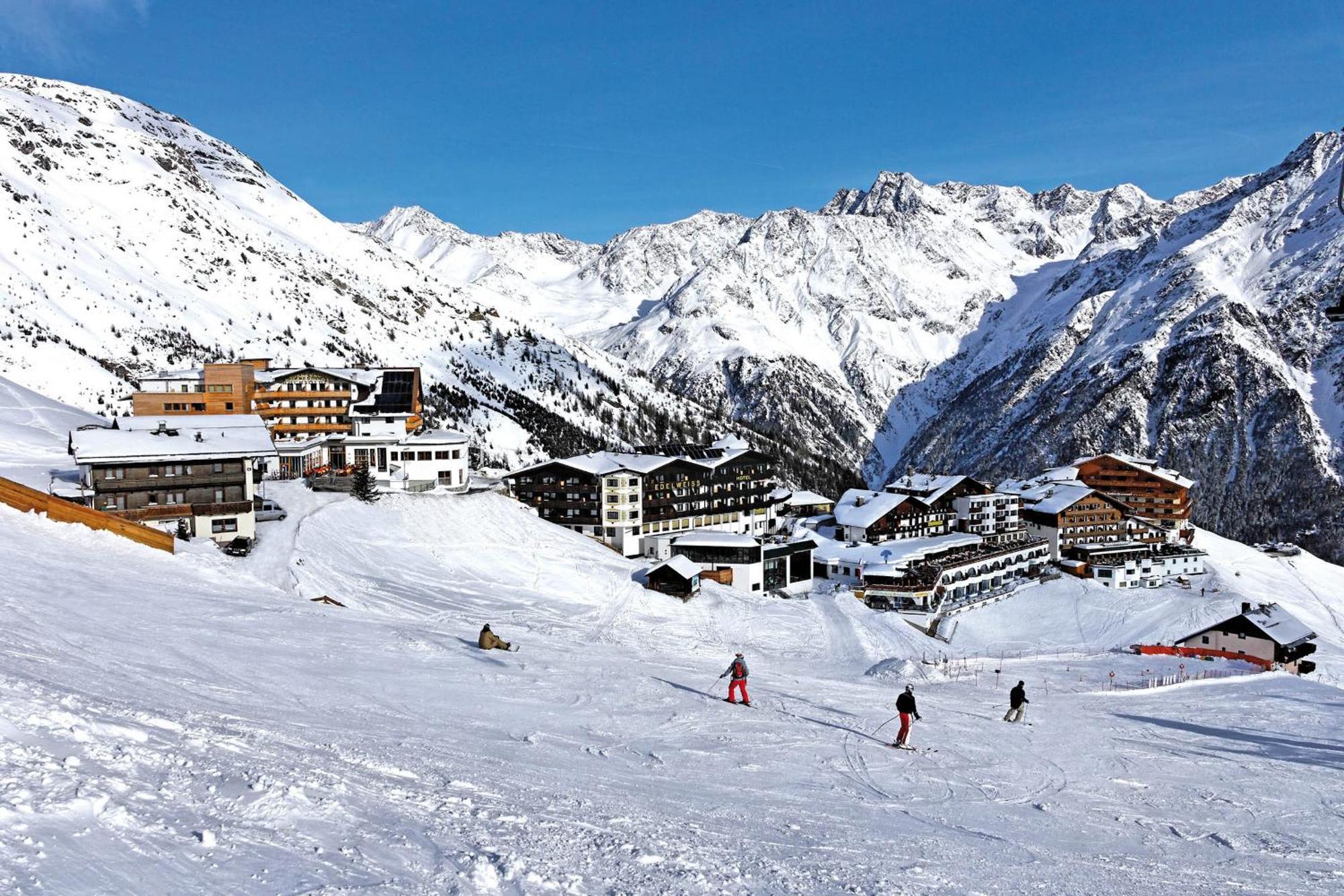 Hotel Edelweiss Hochsoelden Superior Экстерьер фото